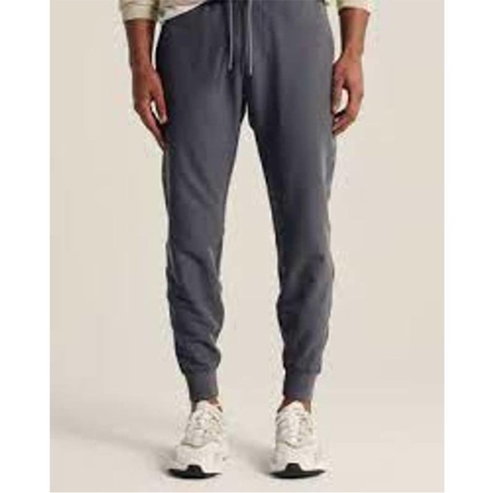 Abercrombie & Fitch Men's Traveler Jogger Skinny Pants Stretch Gray Small